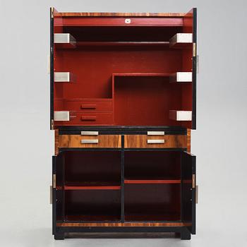 Sten Blomberg, an Art Déco bar cabinet, executed by David Blomberg, Sweden 1930's.