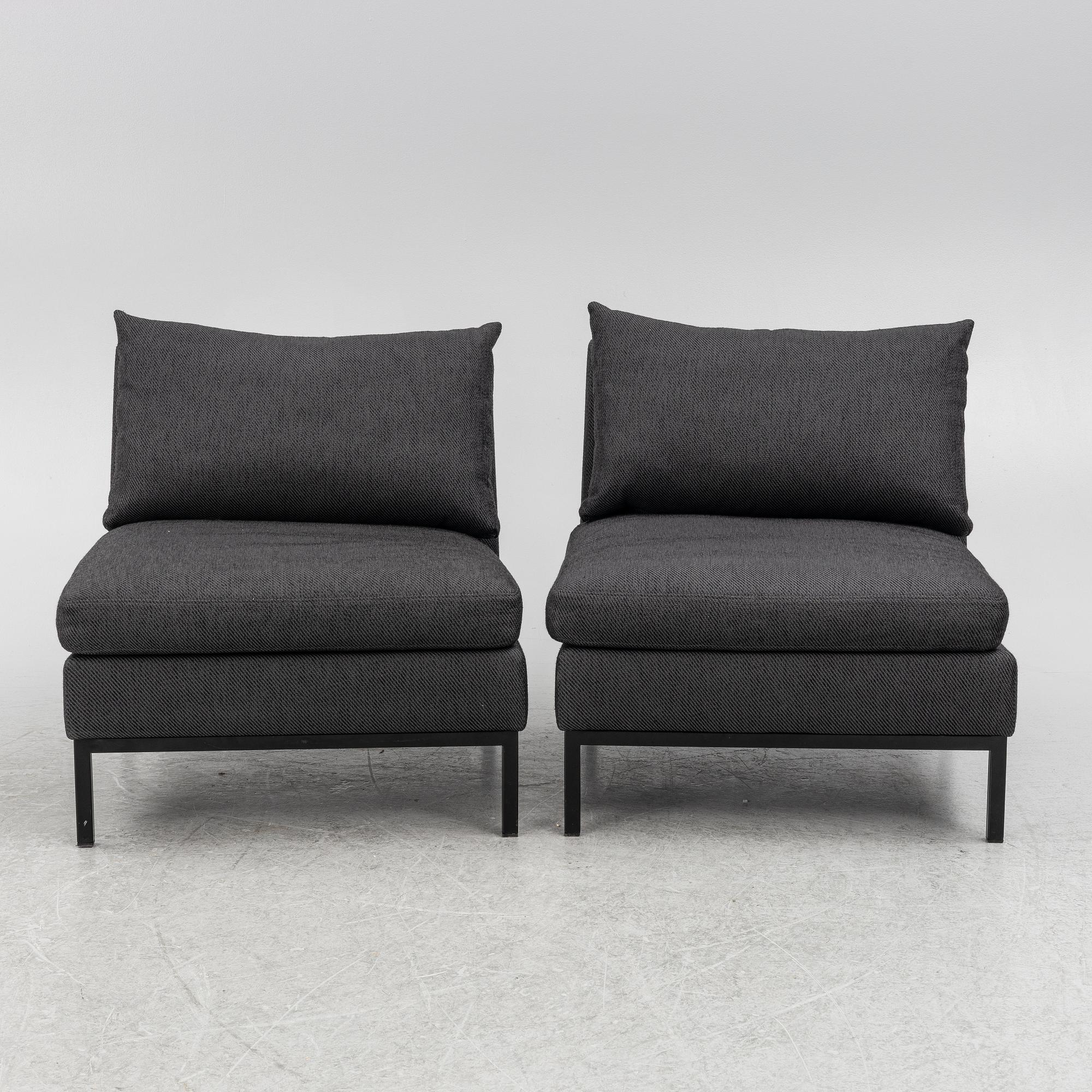 Helene Hennie, armchairs, a pair, "Scott", Slettvoll.