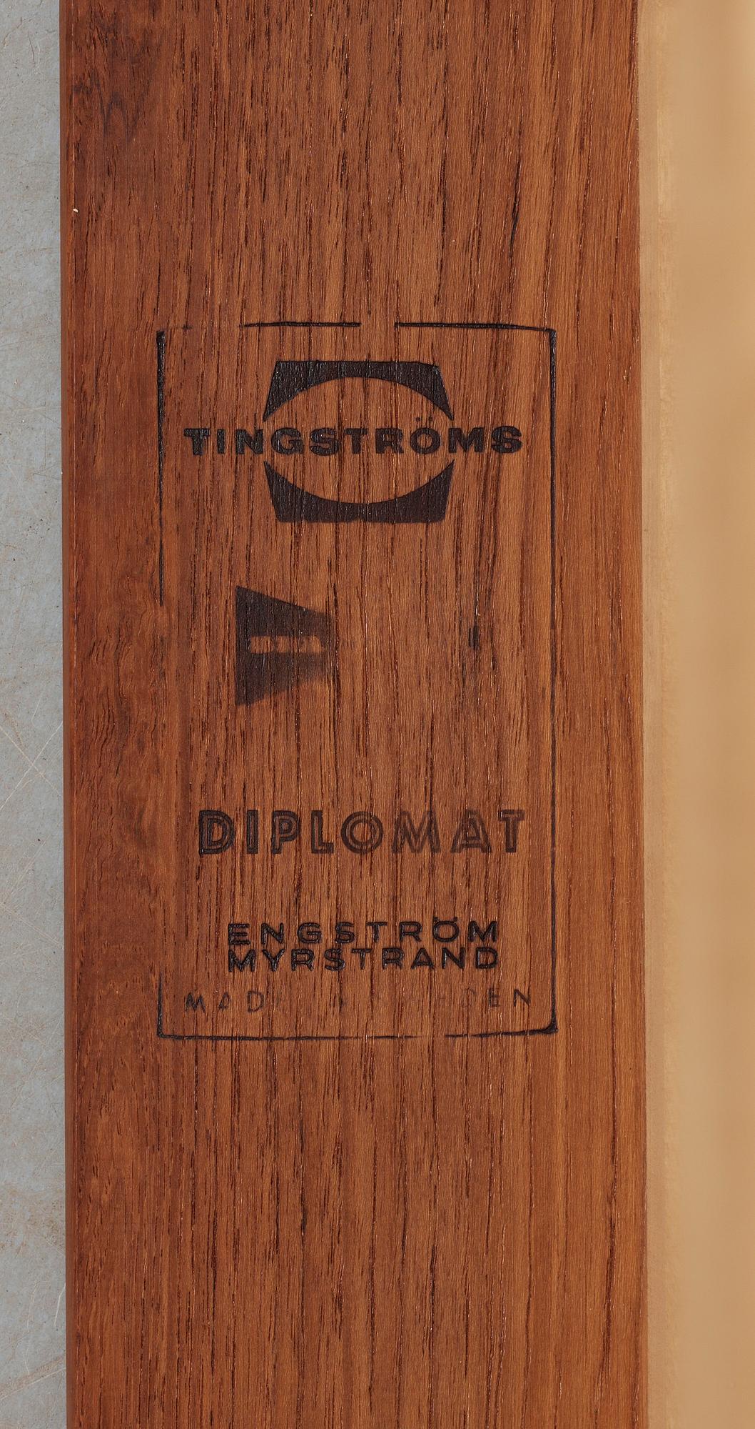 SIDOBORD, "Diplomat", Engström Myrstrand, Tingströms, 1950/60-tal.