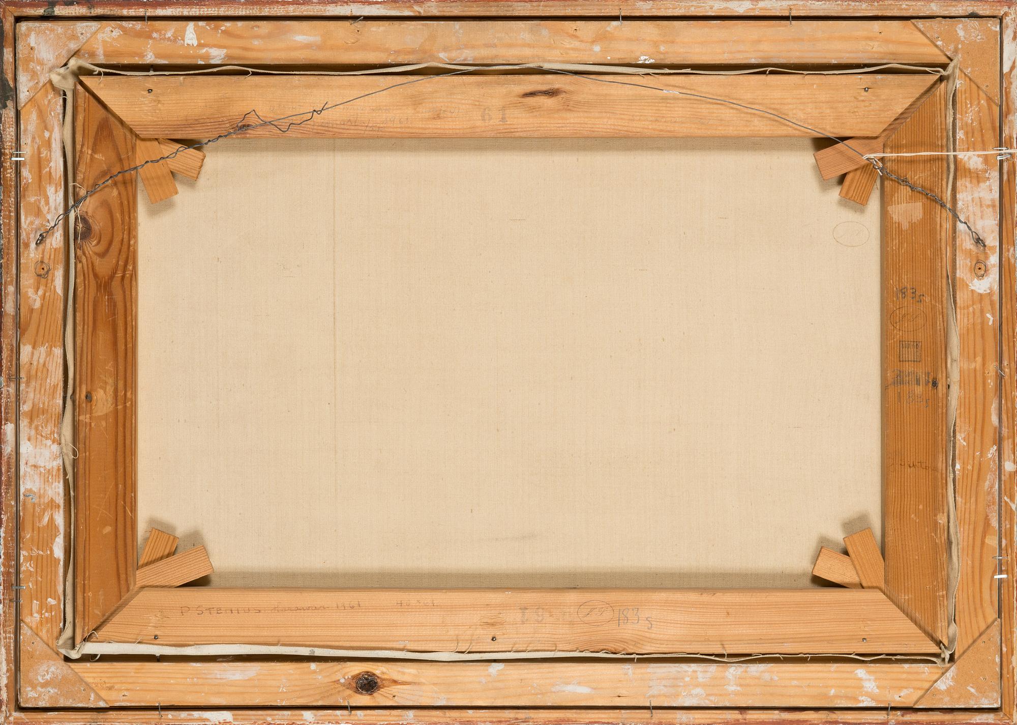 Per Stenius, olja på duk, signerad och daterad -61.