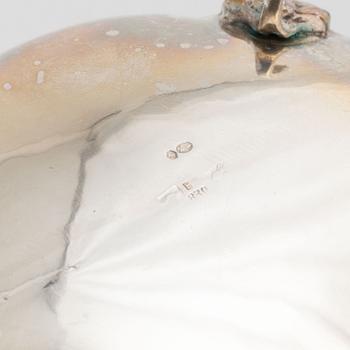 Kaffeservis, 3 delar, silver.