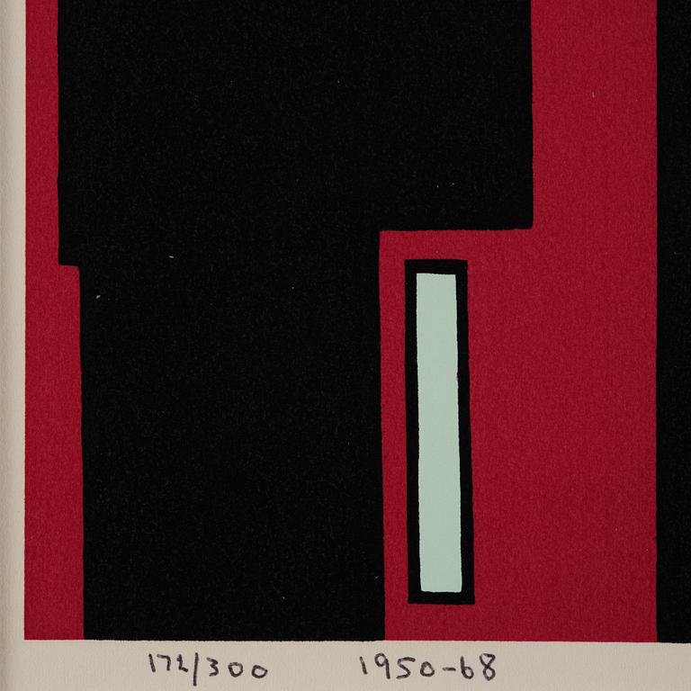 Olle Bærtling, "Egypte - formes noires dans le rouge".