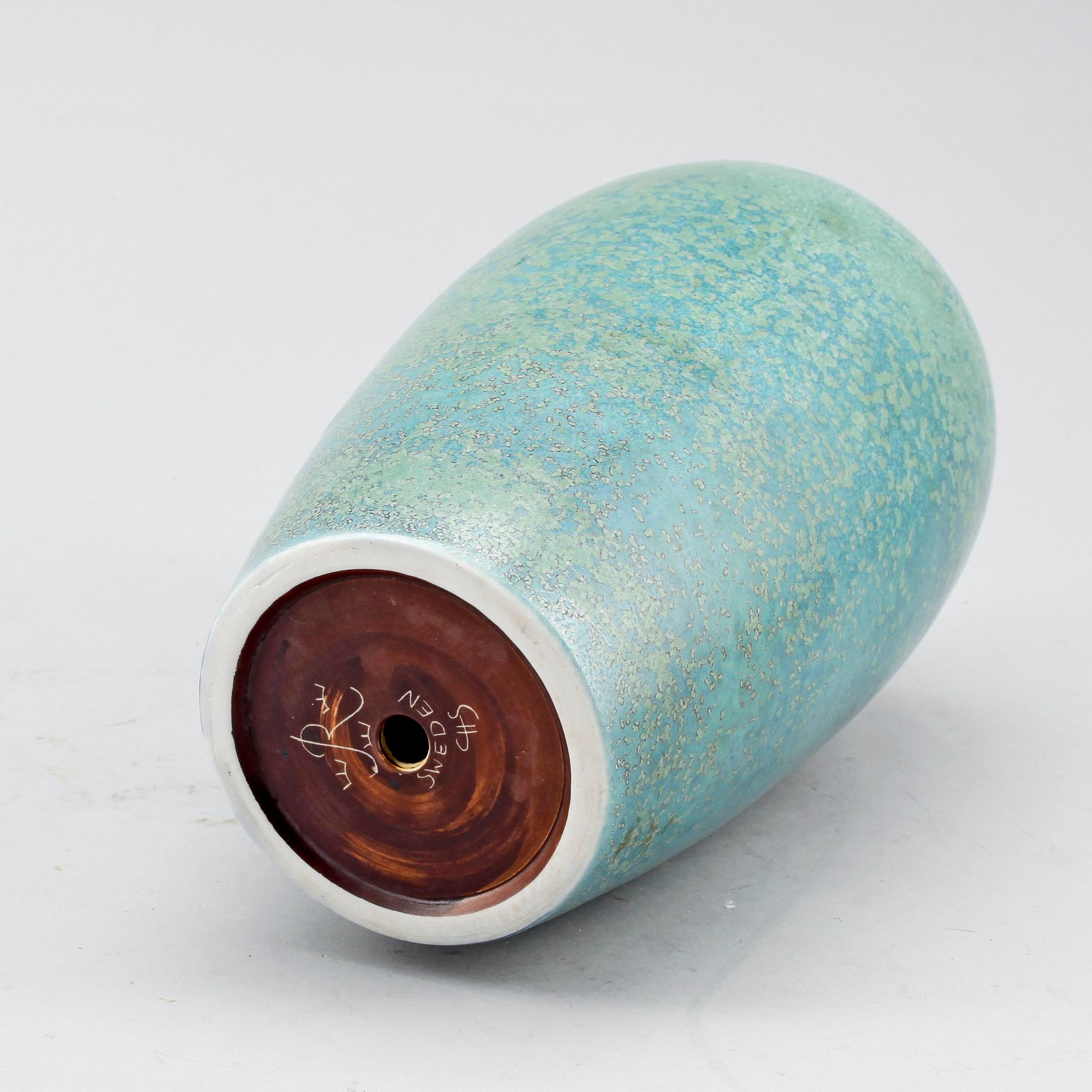 LAMPFOT, stengods, Carl-Harry Stålhane, omkring 1900-talets mitt.