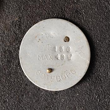 A floor lamp, AB Armaturhantverk, Gothenburg, mid-20th Century.