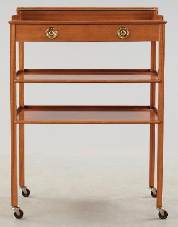 A Josef Frank mahogany serving table, Svenskt Tenn, model 2227.