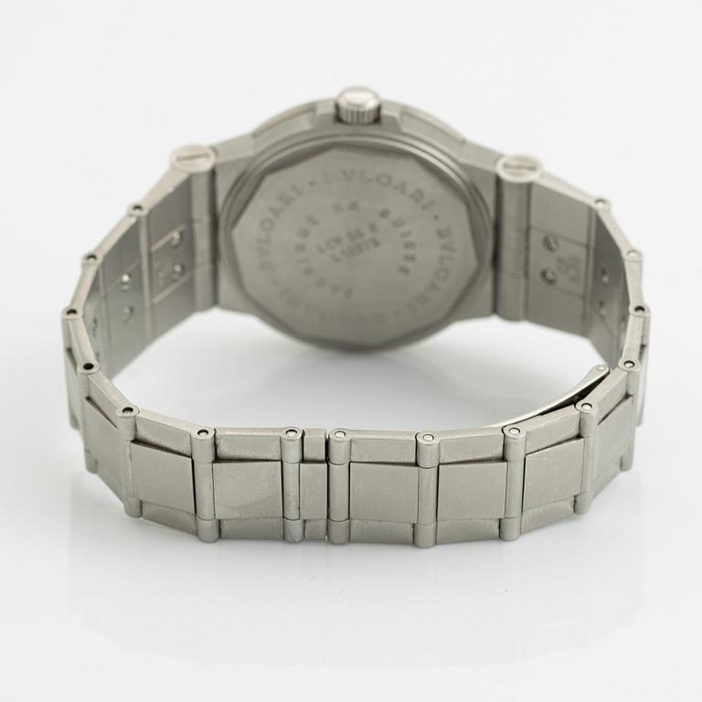 Bvlgari, Diagono, wristwatch, 36 mm.