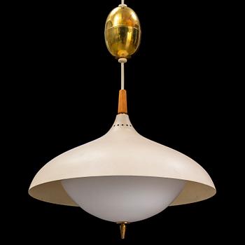 A Böhlmarks ceiling lamp, 1940/50s.