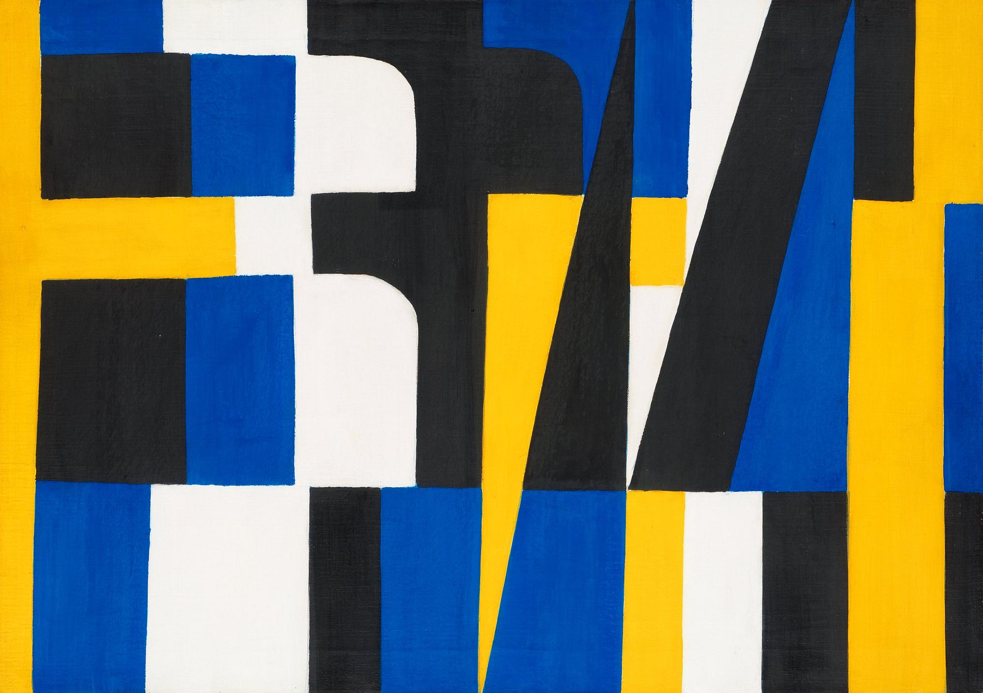 Lennart Rodhe, "Kontraster II" (Contrasts II).
