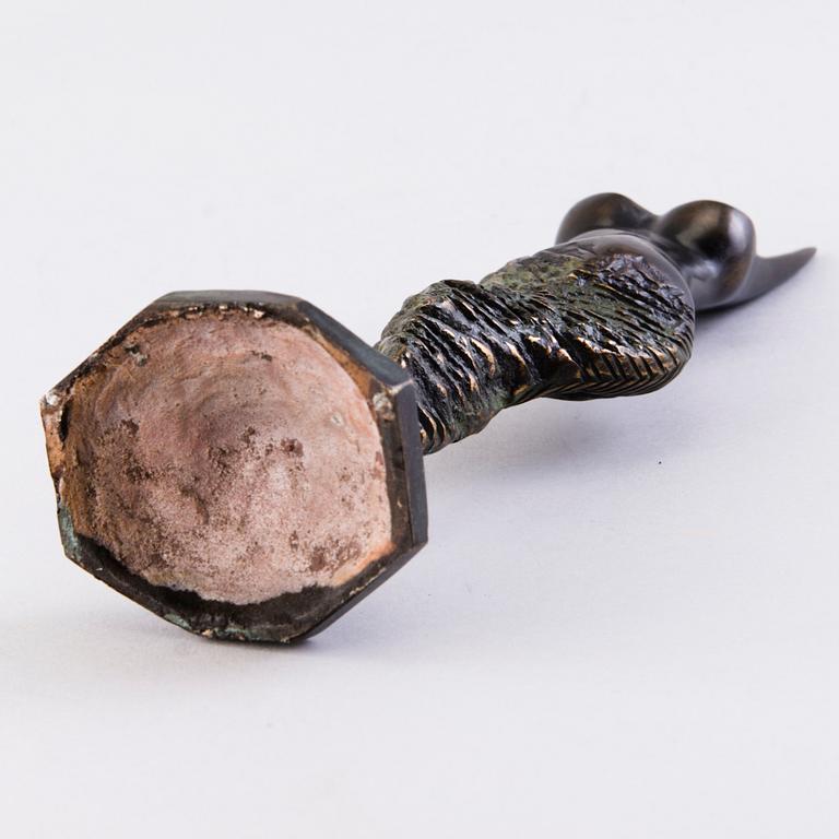 STAN WYS, skulptur, signerad, daterad 2001 och numrerad 2/50.