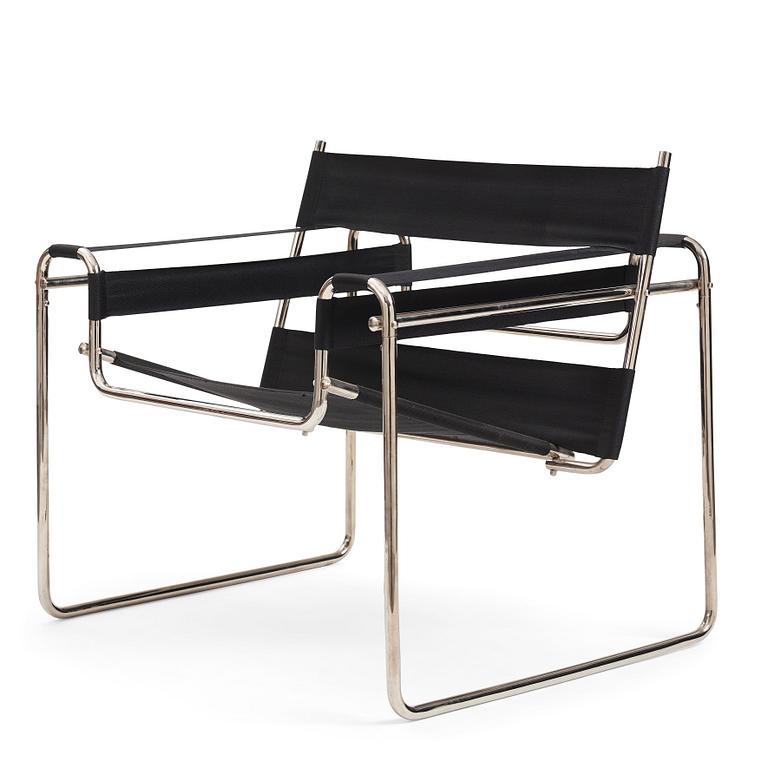 Marcel Breuer, a first edition "B3", easy chair, Standard Möbel, Germany ca 1926-1927.