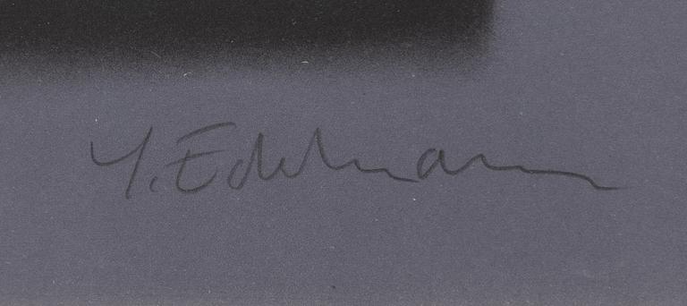 Yrjö Edelmann, Komposition föreställande papper och tejp.