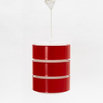 An acrylic 'Cylindrus' ceiling light, Luxus, Vittsjö.