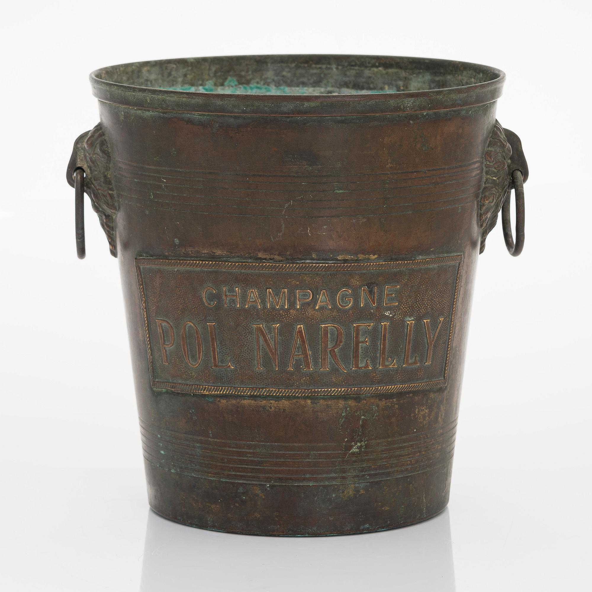 Champagnekylare, Pol Narelly, 1900-talets första hälft, Frankrike.