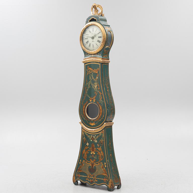 Longcase clock, P Söderman, Rococo, second half of the 18th century.
