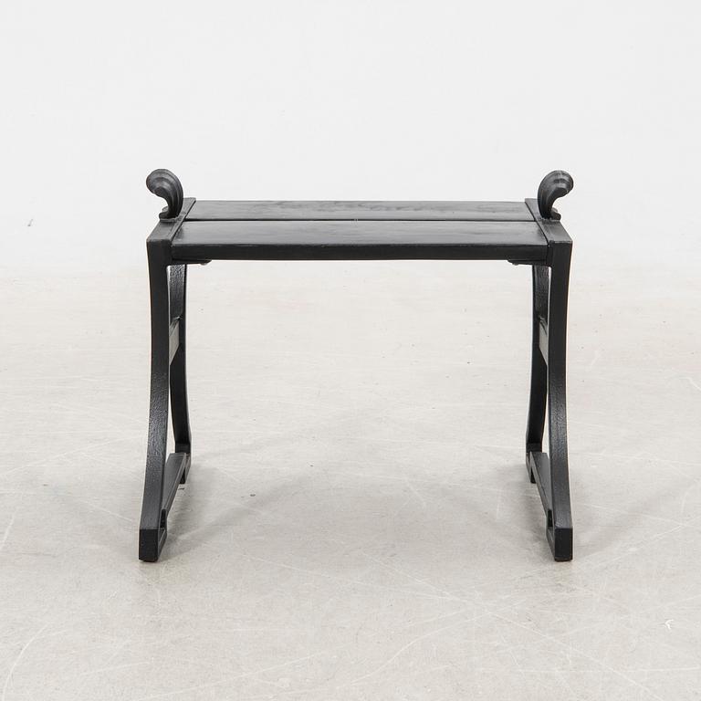 Folke Bensow, BENCH /STOOL, "Sneckan", Byarums Bruk, 1900s/2000s.