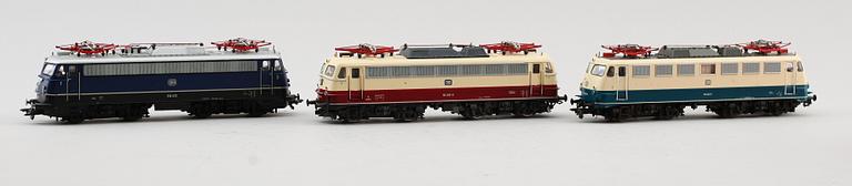 SAMLING MODELLTÅG, 4 delar, Roco, Österrike.