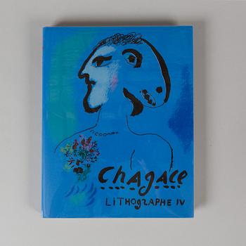 MARC CHAGALL book, Lithographe IV,  Charles Sorlier/Fernand Mourlot, Éditions André Sauret.