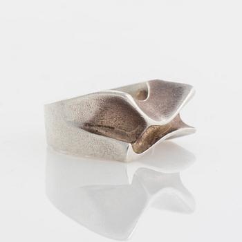 RING, Lapponia 1979, silver.