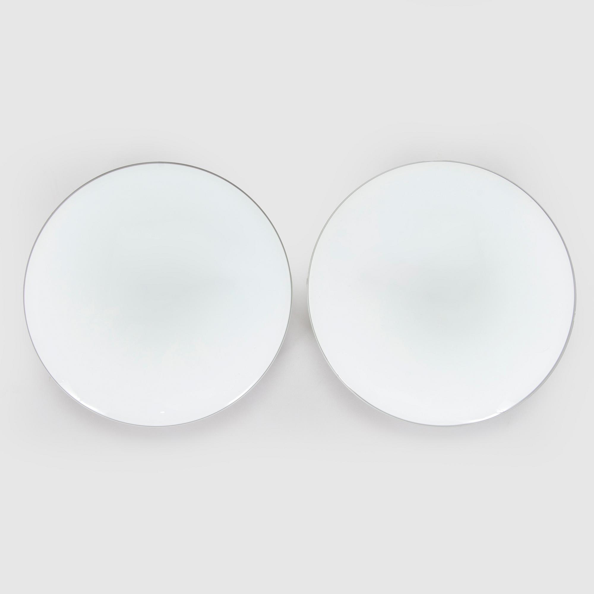 Arne Jacobsen, a pair of 1960's 'AJ-Eklipta' ceiling / wall lamps, for Louis Poulsen/licensed manufacturer Orno, Stockmann.