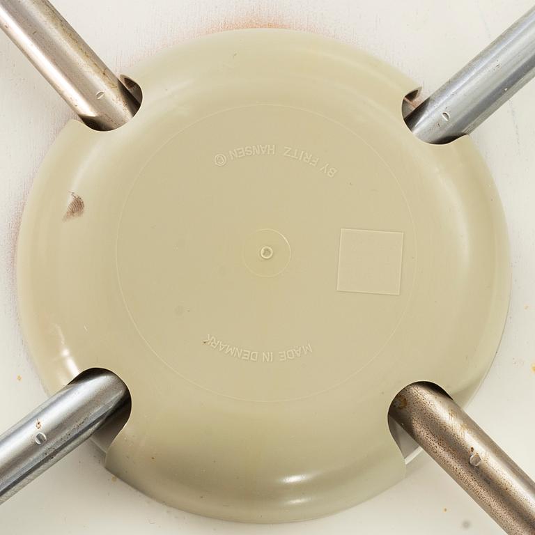 ARNE JACOBSEN, six danish "Sjuan" chairs for Fritz Hansen.