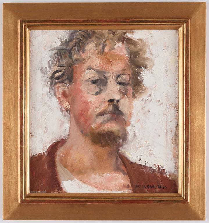 Peter Dahl, Self portrait.