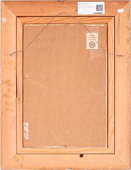 WILHELM KÅGE, olja på pannå, sign. Dat 1950 a tergo.