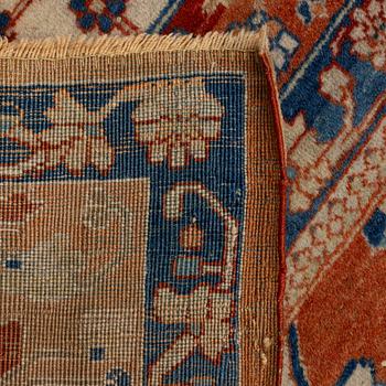 A Kashan 'Mohtasham' carpet, Central Persia, c. 320 x 226 cm.