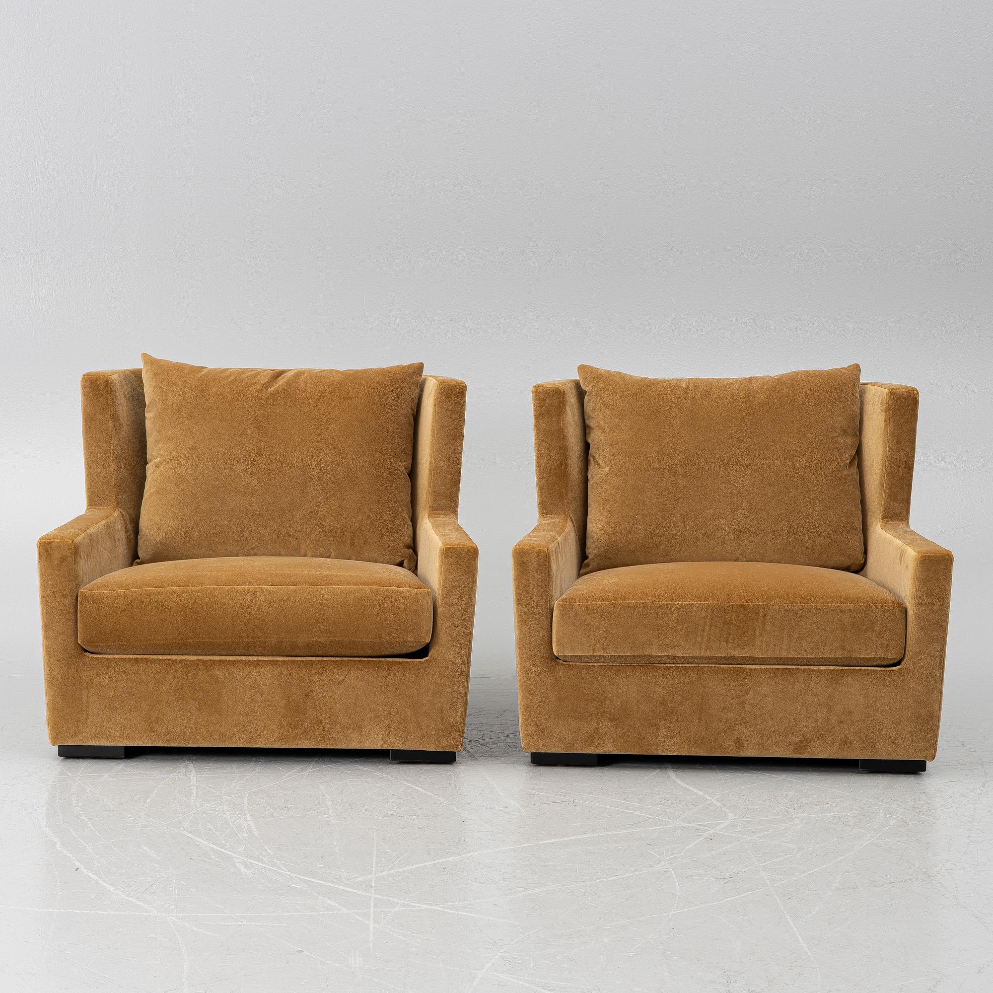 Torill Slettvoll, Armchairs, a pair, "East", Slettvoll, 2000s.