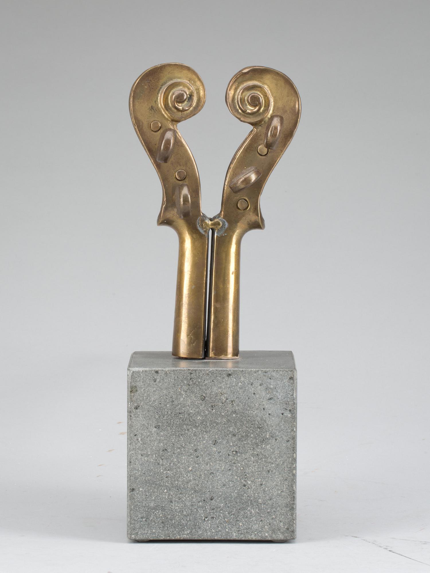 FERNANDEZ ARMAN, skulptur. "Les Amantes" brons, signerad, märkt AP (artist proof).