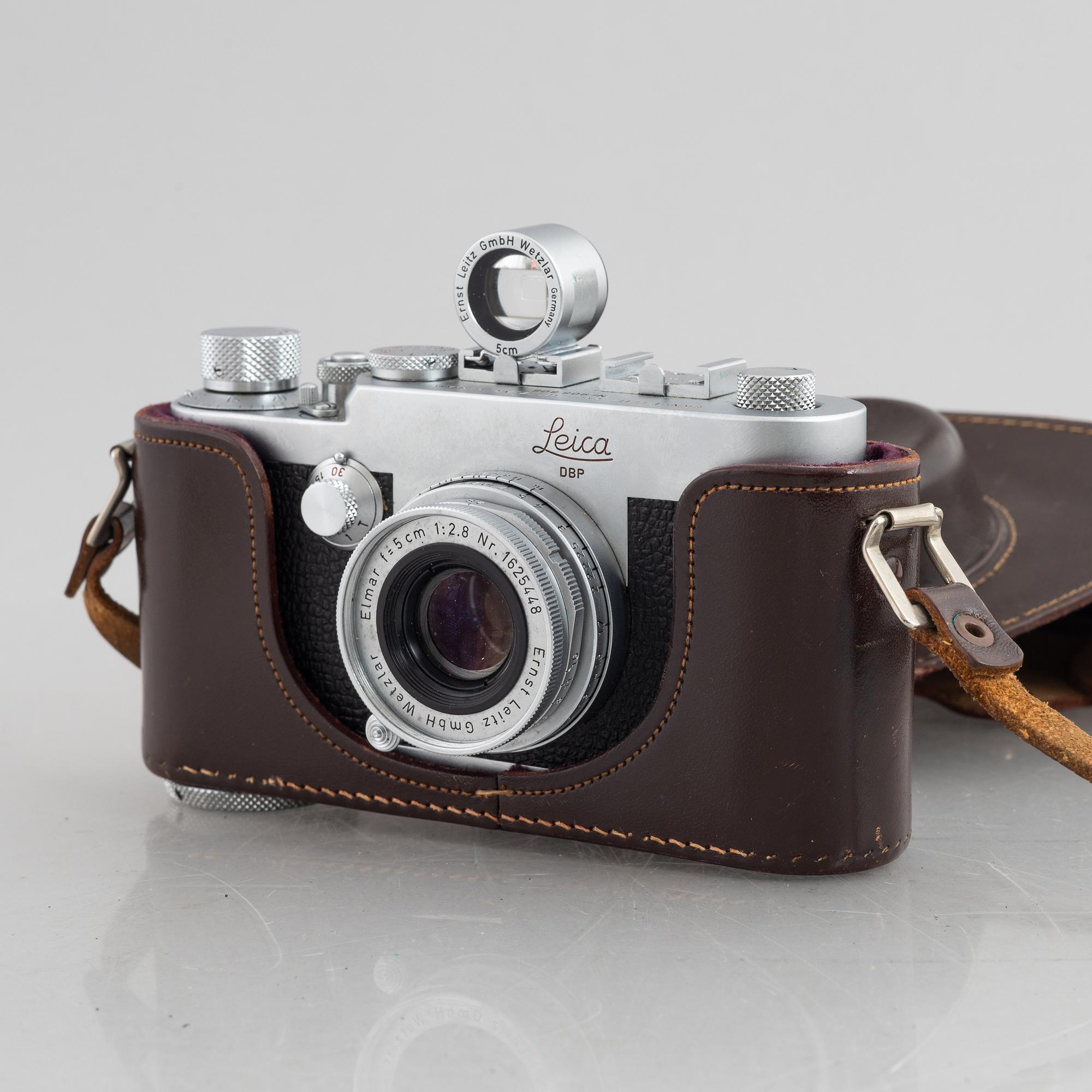 Camera, Leica, DBP, Ernst Leitz GMBH Wetzlar, second half of