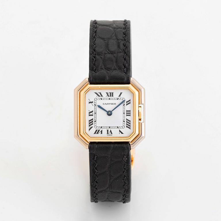 Cartier, Ceinture, armbandsur, 24 mm x 20 (24,5) mm.