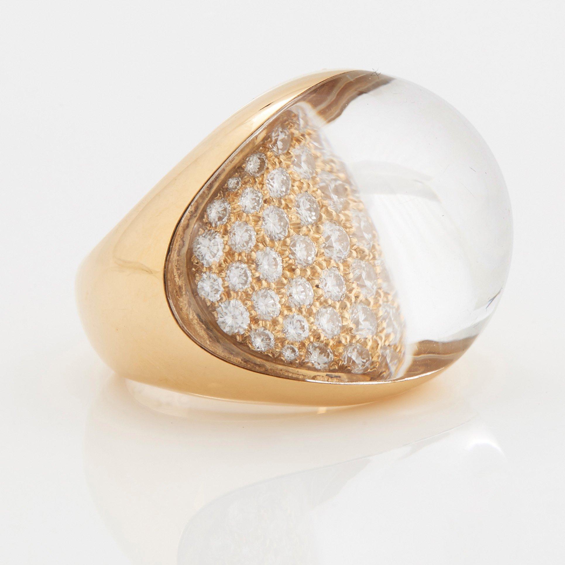 Cartier "Myst" ring.