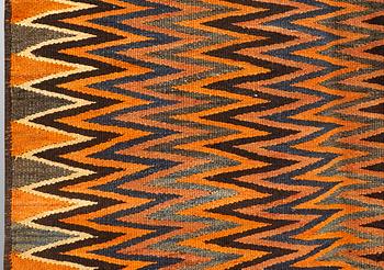 A carpet, Persian Nomad Kilim, ca 267 x 145 cm.