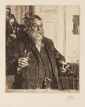 164. Anders Zorn, "En skål i Idun II".