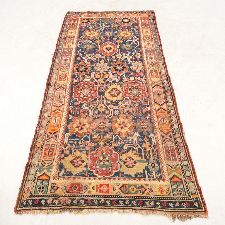 Rug Kassak semi-antique/antique approx. 248x120 cm.