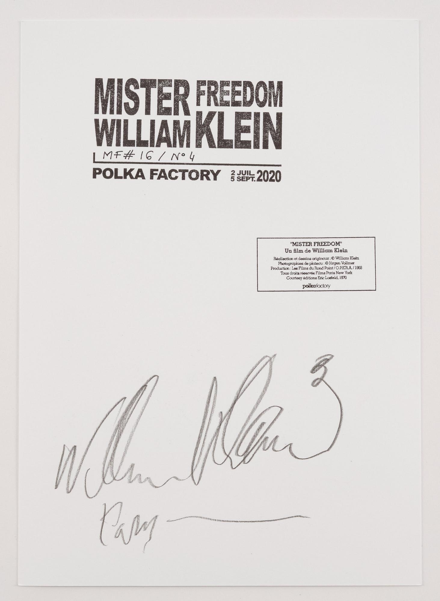 希少アート本 WILLIAM KLEIN『MISTER FREEDOM』 希少アート本 WILLIAM KLEIN『MISTER FREEDOM』 希少アート本