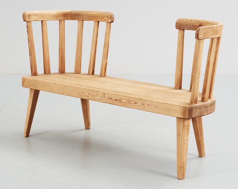 An Axel-Einar Hjorth pine sofa "Utö" by NK ca 1934.