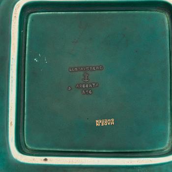 Wilhelm Kåge, an 'Argenta' dish, Gustavsberg, Sweden.