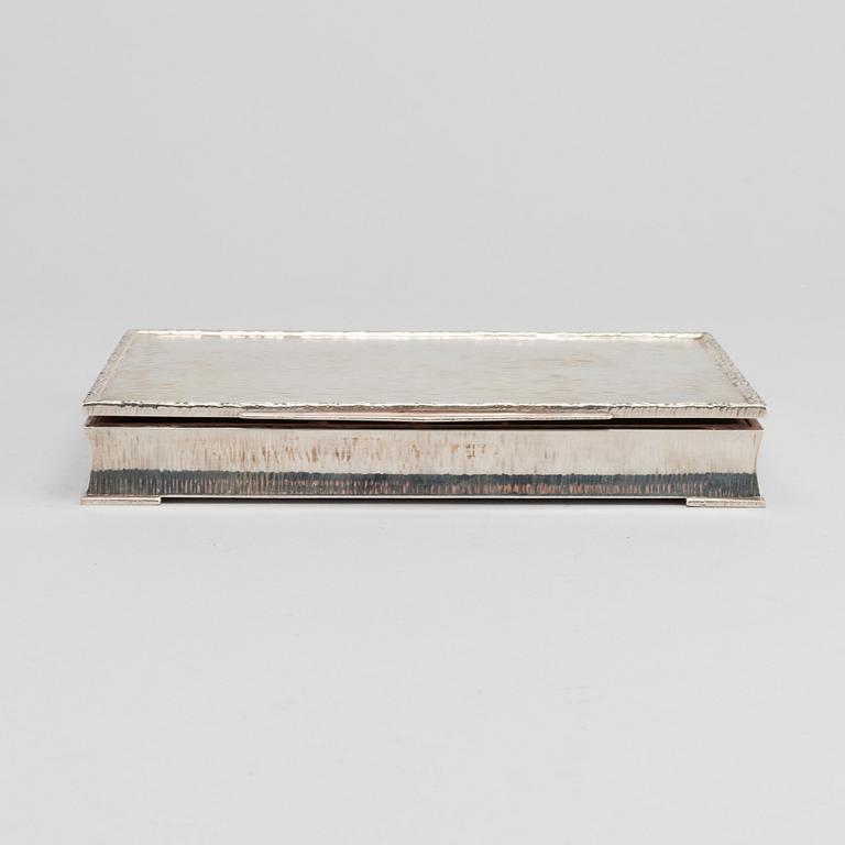 CIGARRETUI, silver, 1900-talets mitt,