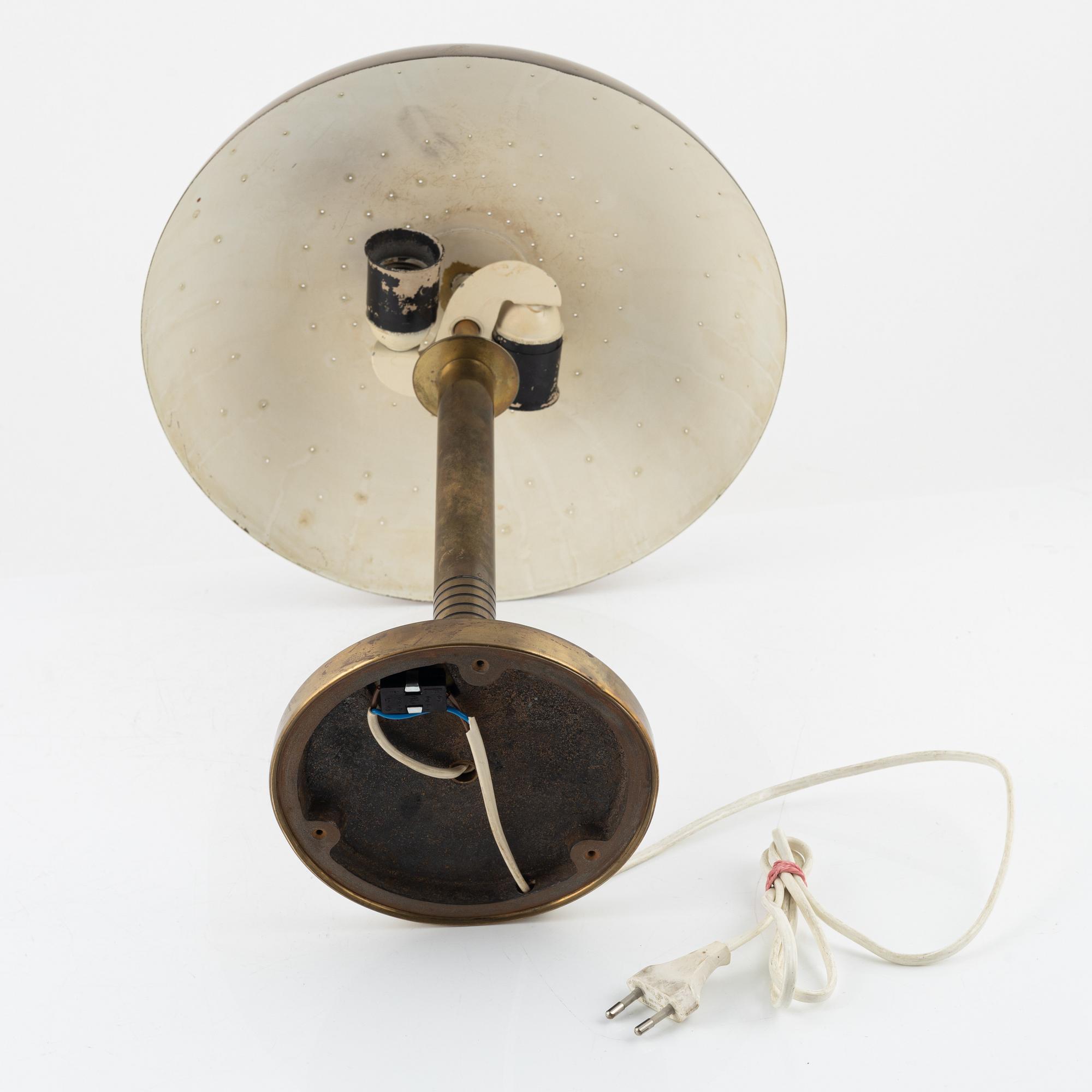 Bordslampa, modell 8405, Boréns, 1900-talets mitt.