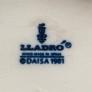 FIGURIN, Lladro, glaserat stengods, 1981.
