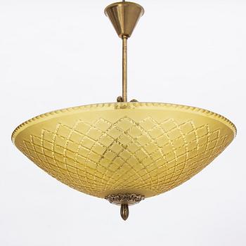 A Swedish Modern Ceiling Lamp, 1940s.
