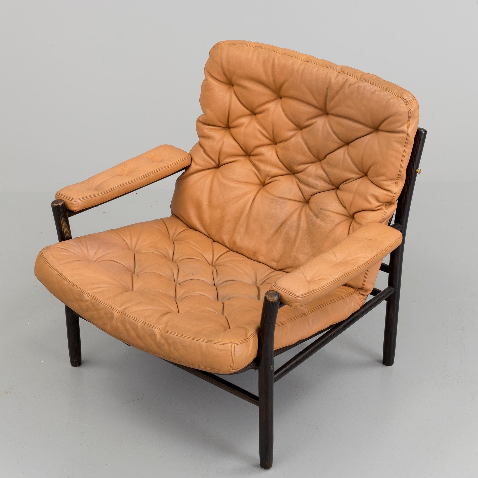 FÅTÖLJ, DUX, 1960/70-tal.