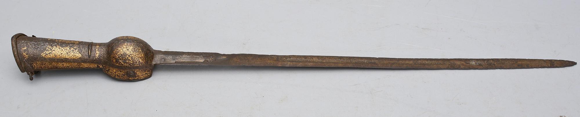 SVÄRD, s k Pata, Indien, omkring år 1900.