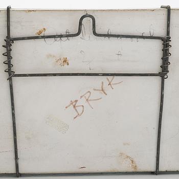 Rut Bryk, a stoneware relief signed BRYK.