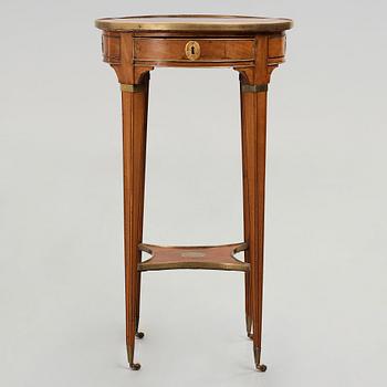 A Gustavian table by Anders Lundelius dated 1783 (master in Stockholm 1778-1823).