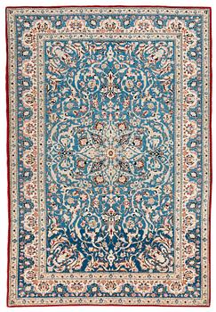 1763. SEMI-ANTIQUE NAIN TOUDESHK. 159 x 108,5 cm.