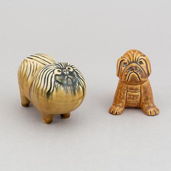 Lisa Larson, six stoneware figurines, for Gustavsberg and K-studion.