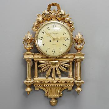 VÄGGPENDYL, gustaviansk stil, 1900-talets första hälft.