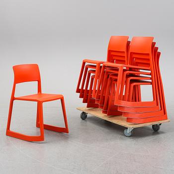 Edward Barber & Jay Osgerby, a set of nine 'Tip Ton' chairs from Vitra.